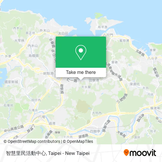 智慧里民活動中心 map