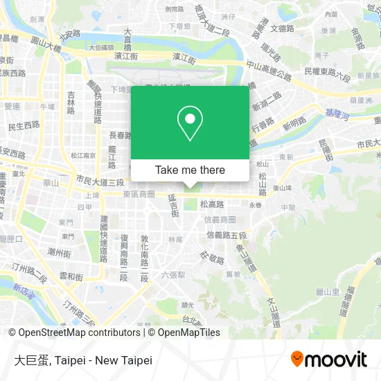 大巨蛋 map