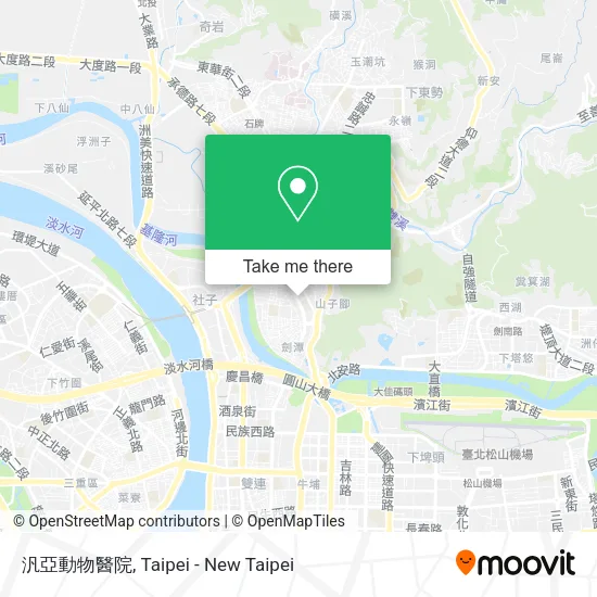 汎亞動物醫院 map