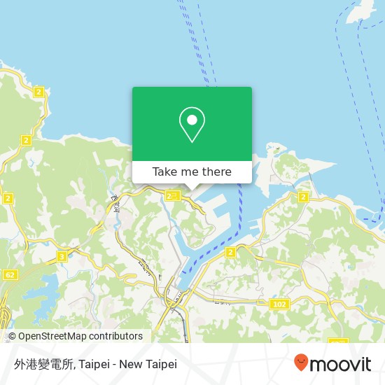 外港變電所 map