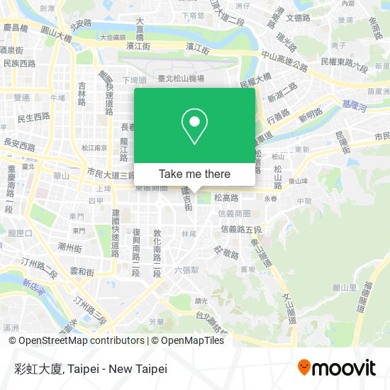 彩虹大廈 map