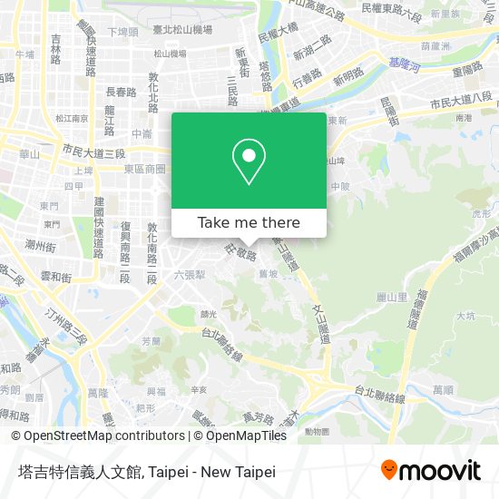 塔吉特信義人文館 map