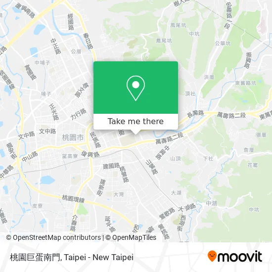 桃園巨蛋南門 map