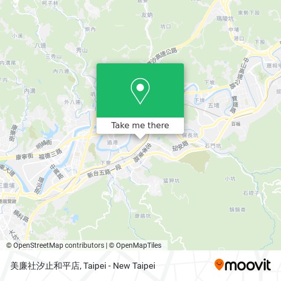 美廉社汐止和平店 map