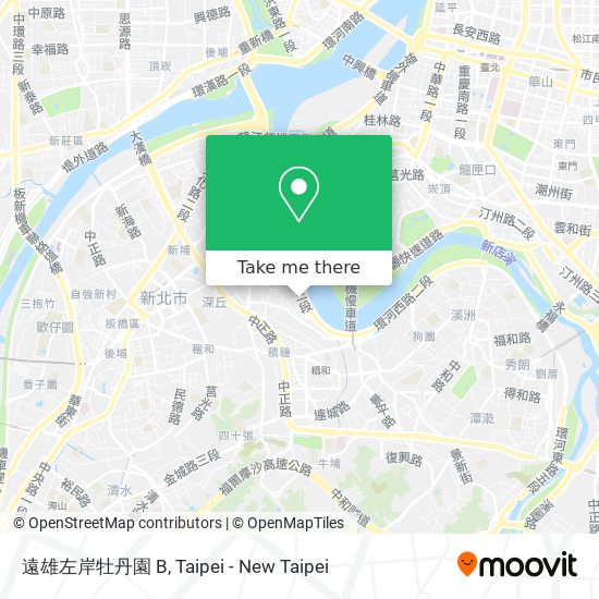遠雄左岸牡丹園 B地圖