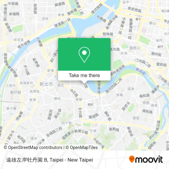 遠雄左岸牡丹園 B地圖