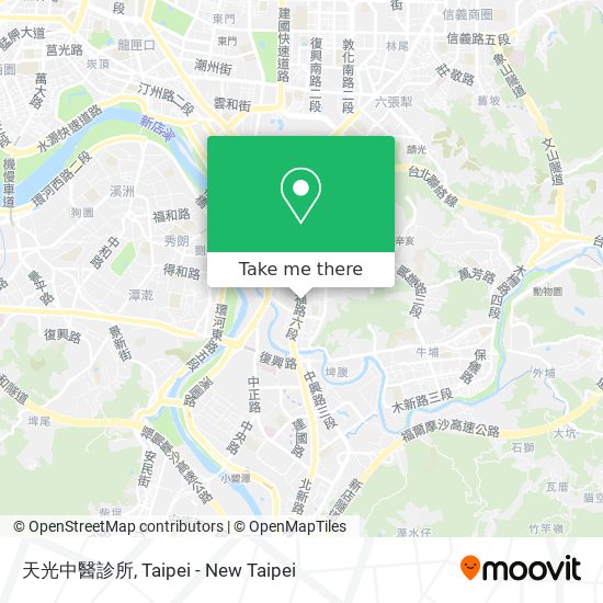 天光中醫診所 map