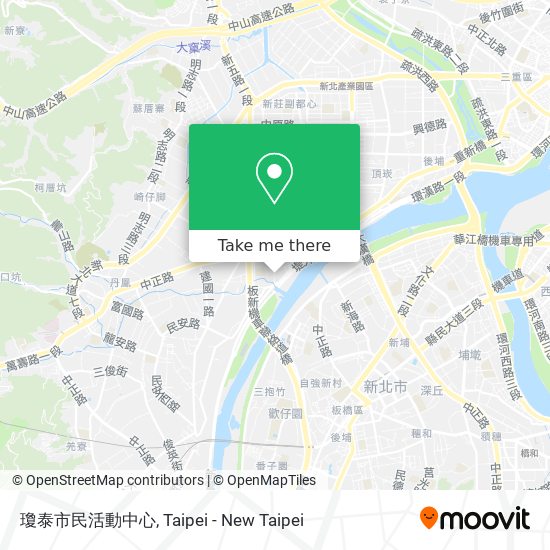 瓊泰市民活動中心 map