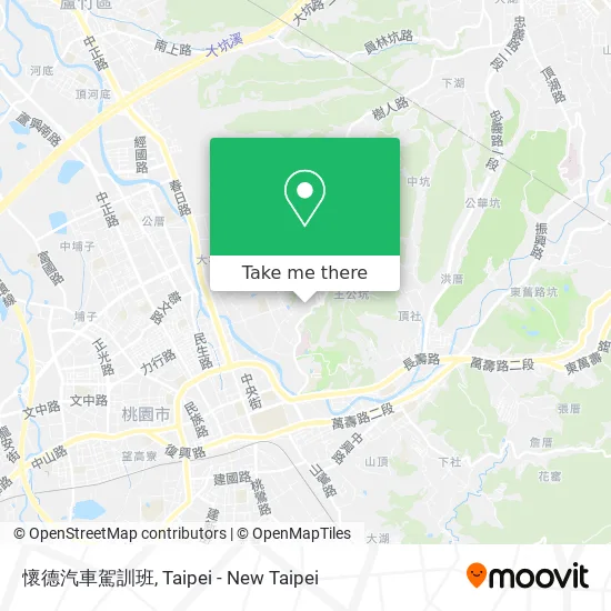 懷德汽車駕訓班 map
