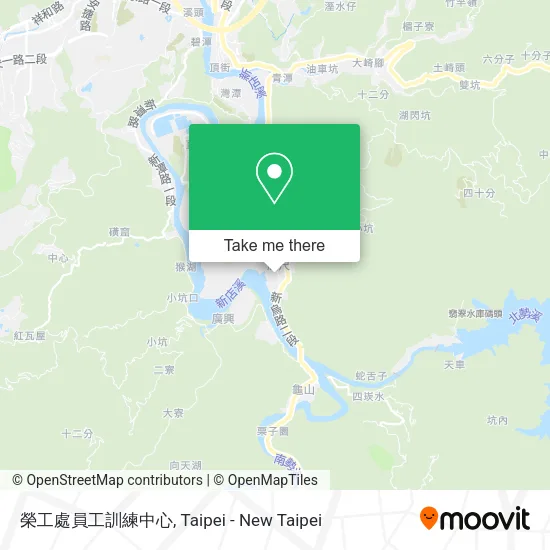榮工處員工訓練中心地圖