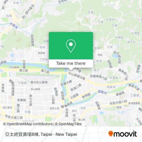 亞太經貿廣場B棟地圖