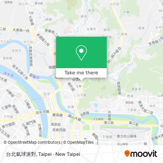 台北氣球派對 map