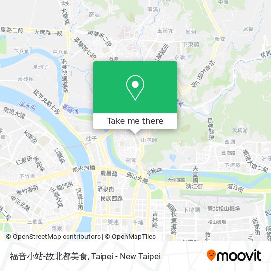 福音小站-故北都美食 map