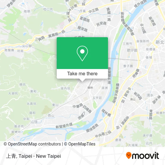 上青 map