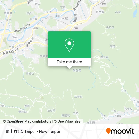 青山鹿場 map