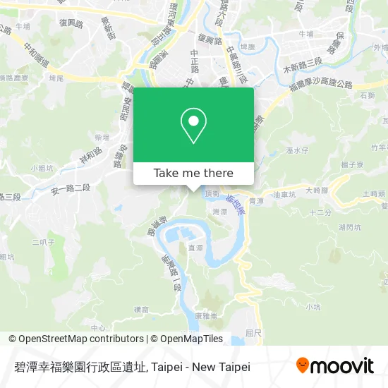 碧潭幸福樂園行政區遺址 map