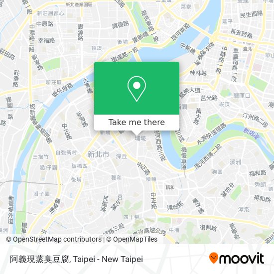 阿義現蒸臭豆腐 map