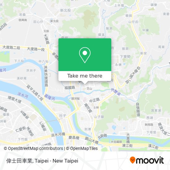 偉士田車業 map