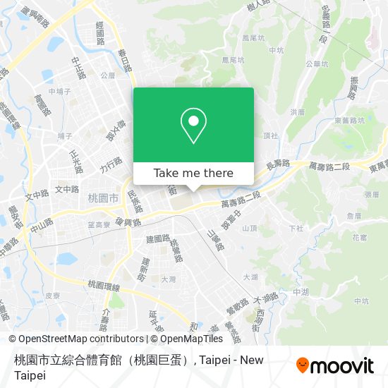 桃園市立綜合體育館（桃園巨蛋） map