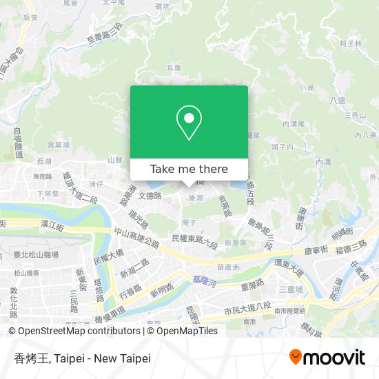 香烤王 map