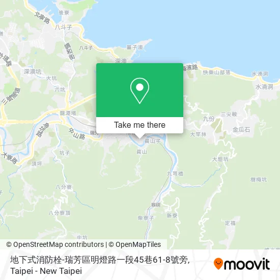 地下式消防栓-瑞芳區明燈路一段45巷61-8號旁 map