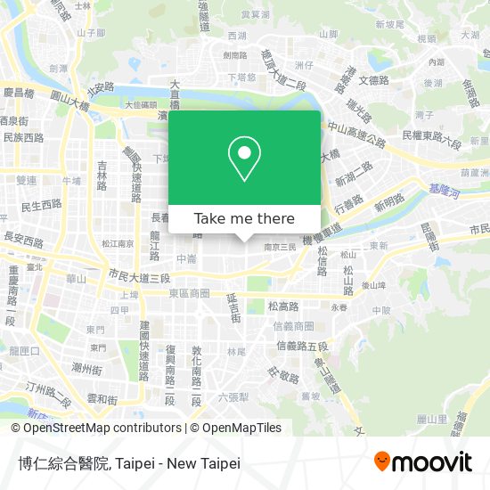 博仁綜合醫院 map