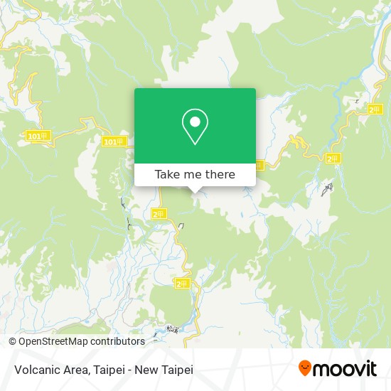 Volcanic Area map