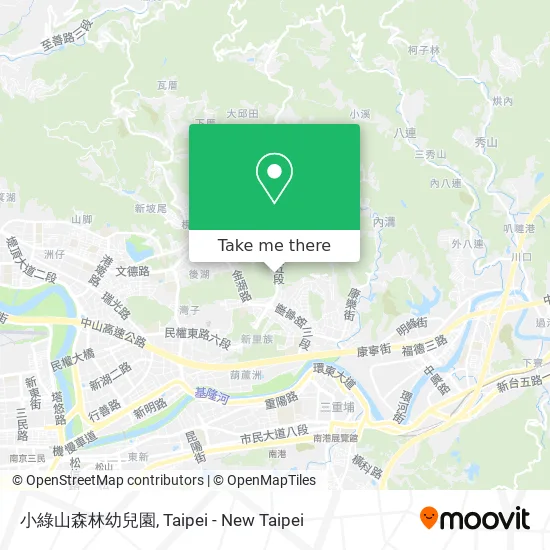 小綠山森林幼兒園 map