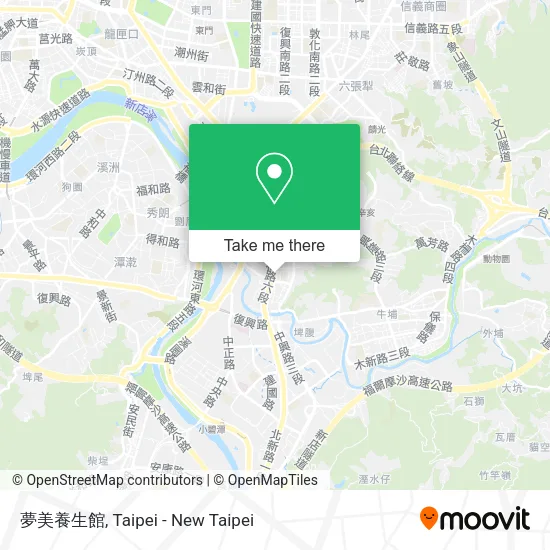 夢美養生館地圖