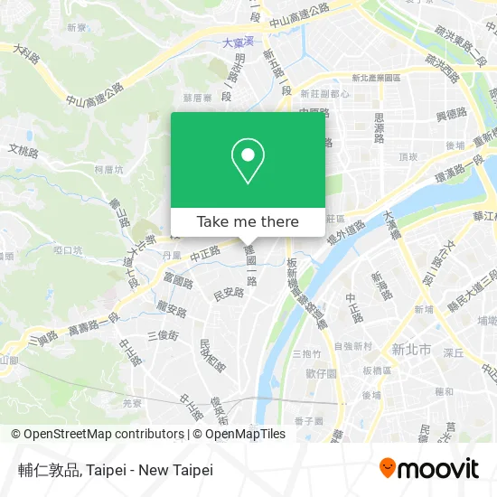 輔仁敦品 map