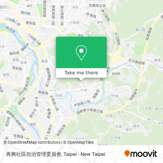 再興社區自治管理委員會 map