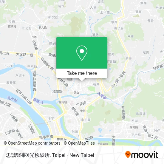 忠誠醫事X光檢驗所 map