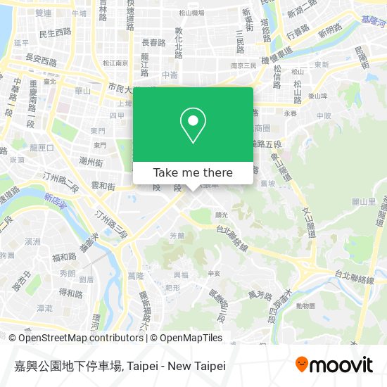 嘉興公園地下停車場 map