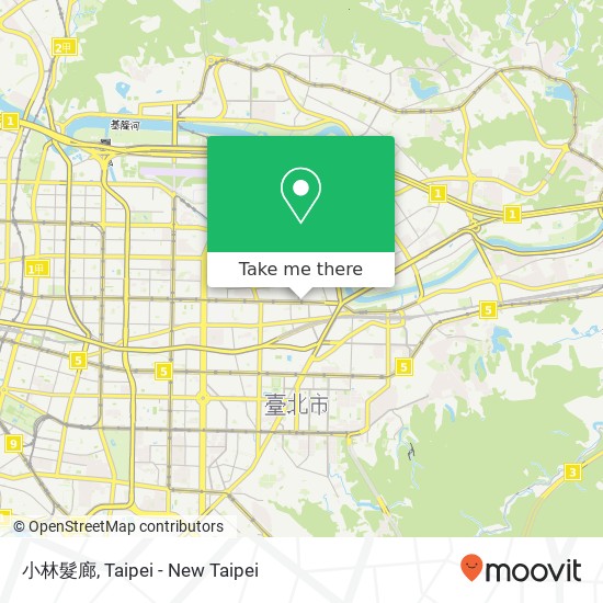 小林髮廊 map