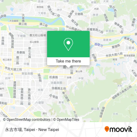 永吉市場 map