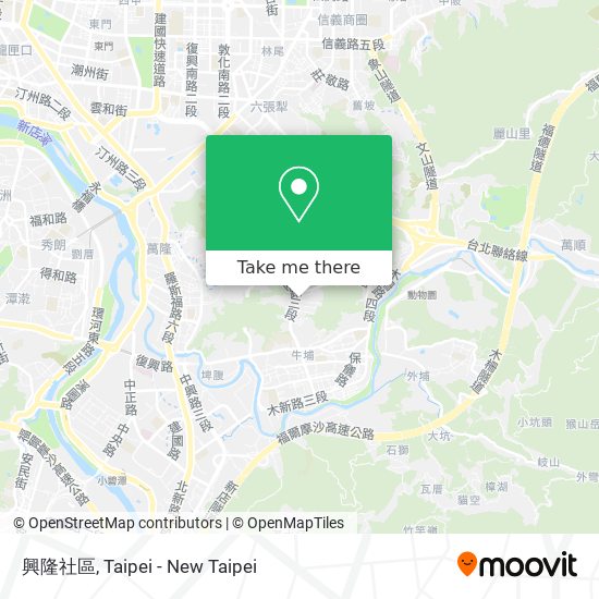 興隆社區 map