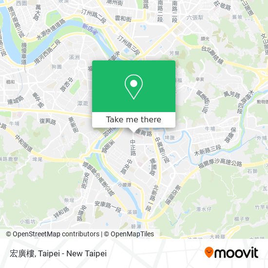 宏廣樓地圖