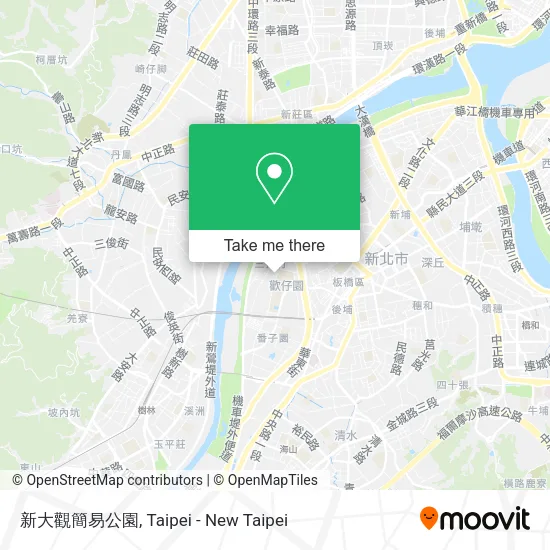 新大觀簡易公園 map