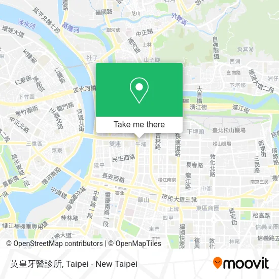 英皇牙醫診所地圖
