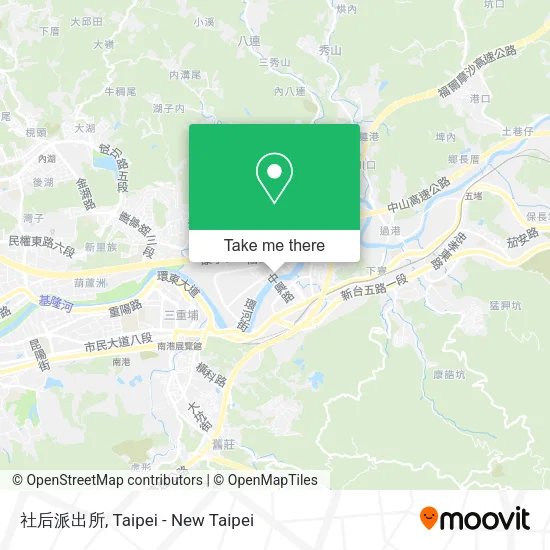 社后派出所地圖
