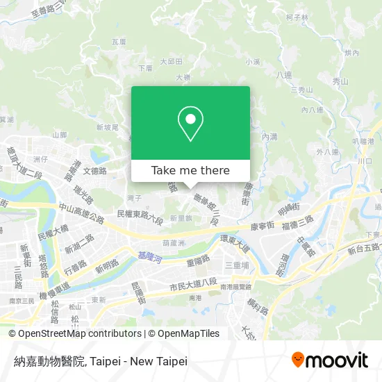 納嘉動物醫院 map