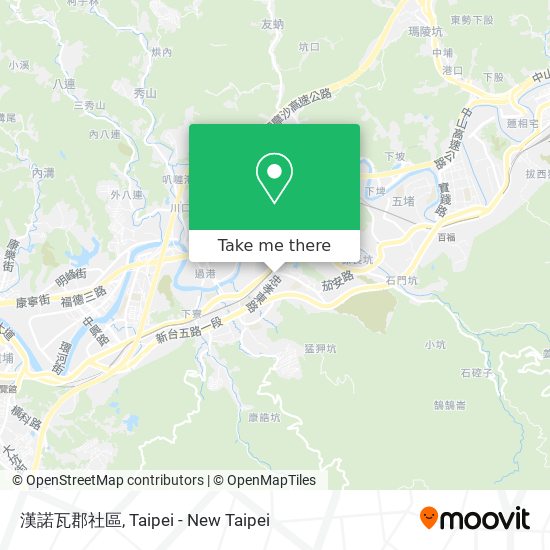 漢諾瓦郡社區地圖
