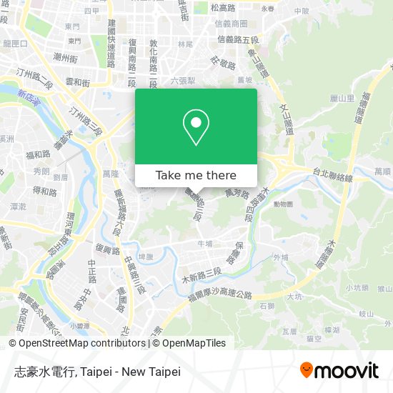 志豪水電行 map