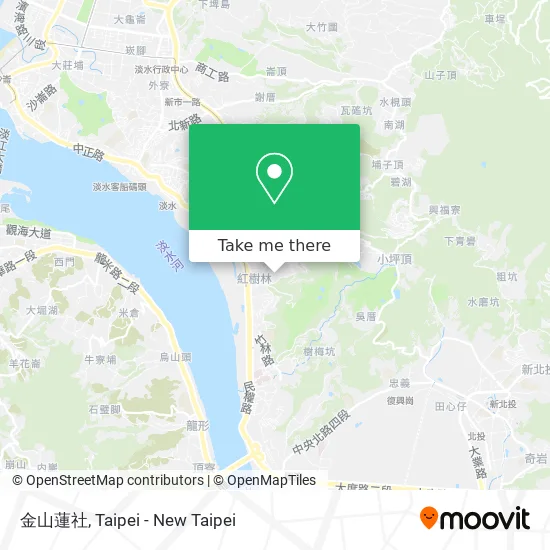 金山蓮社 map
