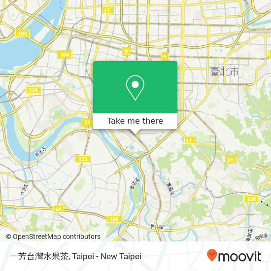 一芳台灣水果茶 map