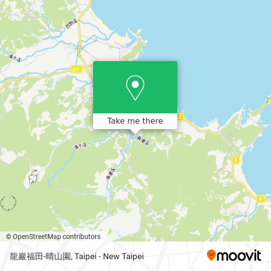 龍巖福田-晴山園 map