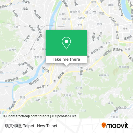 璞真仰睦 map