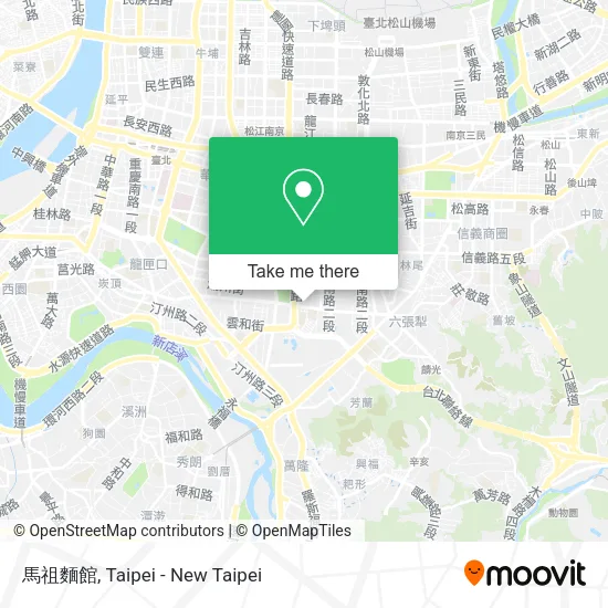 馬祖麵館 map