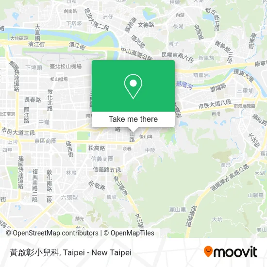 黃啟彰小兒科地圖