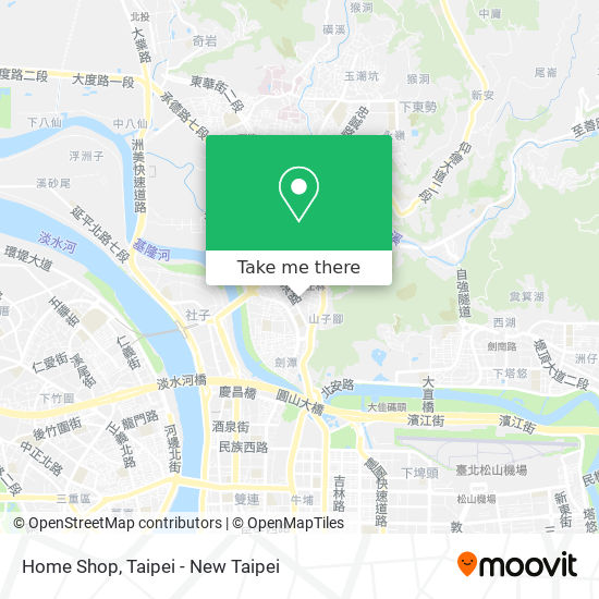 Home Shop map